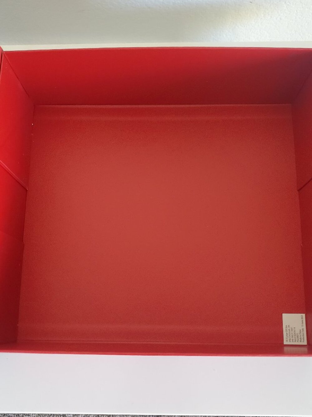 SK-II *EMPTY* Red Gift Box - Picture 5 of 7